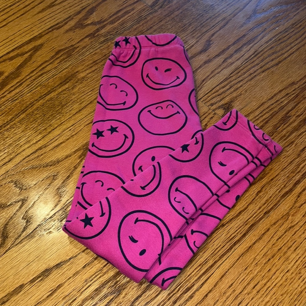 Gap Smiley World Girl’s Pink Joggers Size M
